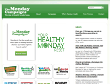 Tablet Screenshot of mondaycampaigns.org